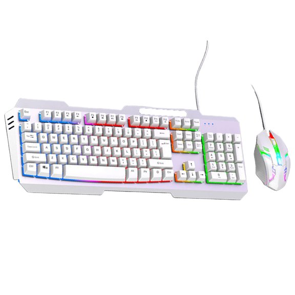 Whaledi DS600 Corded Gaming Keyboard 104key With Metal Panel And 19 Key Anti Ghosting