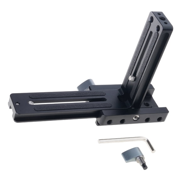 Whaledi DSLR Camera L Bracket Vertical Camera Mount Quick Release Plate Stabilizer