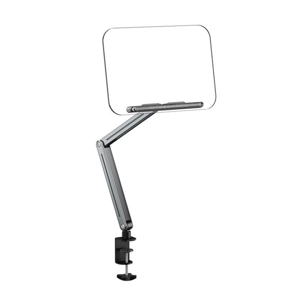 Whaledi Desk Clamp Book Holder Foldable Design Rotatable Base Space Saving Stand