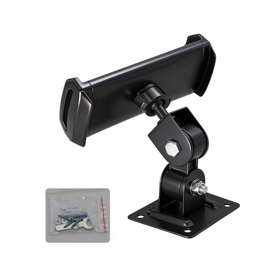 Whaledi Detachable Wall Mounted Tablet Stand Flexible Viewing Angles For Home Office