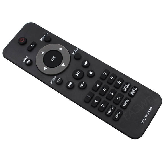 Whaledi Disc Player Remote Control Replacement For DVP3142 DVP6620 DVP5960 DVP3040