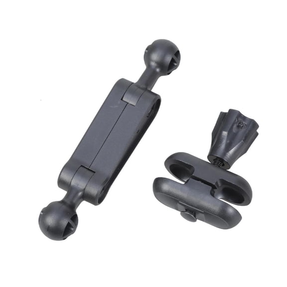 Whaledi Double Ball Joint Extension Adapter 17mm Car Mounting Support For Vent Mounting