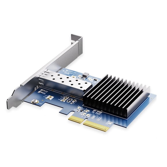 Whaledi Double SFP+ Port 10G Ethernet Card PCIe 4x and Optimized Cooling