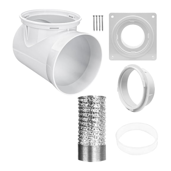 Whaledi Dryer Air Fitting Flexible Ventilation Tube Suitable for Various Models Use