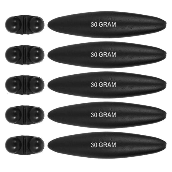 Whaledi EVA Inline Float Weight Bead Bobbers Float with Bells Buoyancy Float