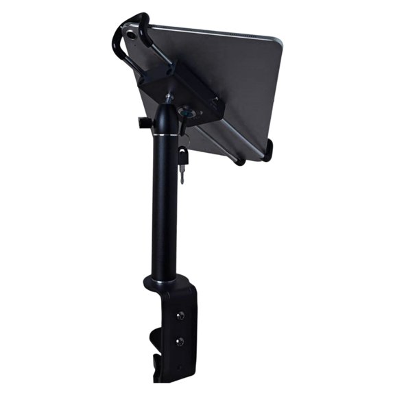 Whaledi Easy Installation Lockable Tablet Stand Adjustable Stand Bracket for Desk