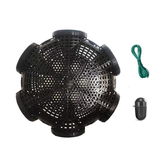Whaledi Eel Cage Crawfish Catcher Lobsters Mesh Trap Fishing Cage Lobsters Trap Cage
