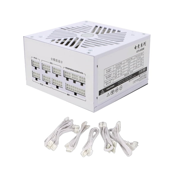 Whaledi Efficient 850W Power Supply for Gaming Case with Hydraulic Bearing Fan