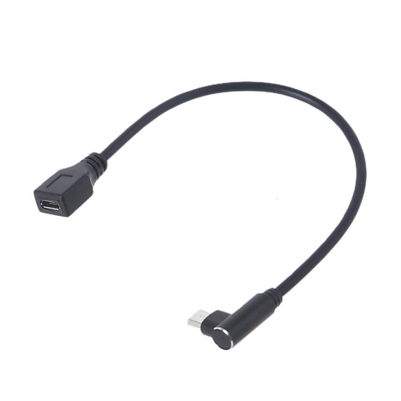 Whaledi Elbow Metal for Head for More Cell Phone Micro USB Extension Cable