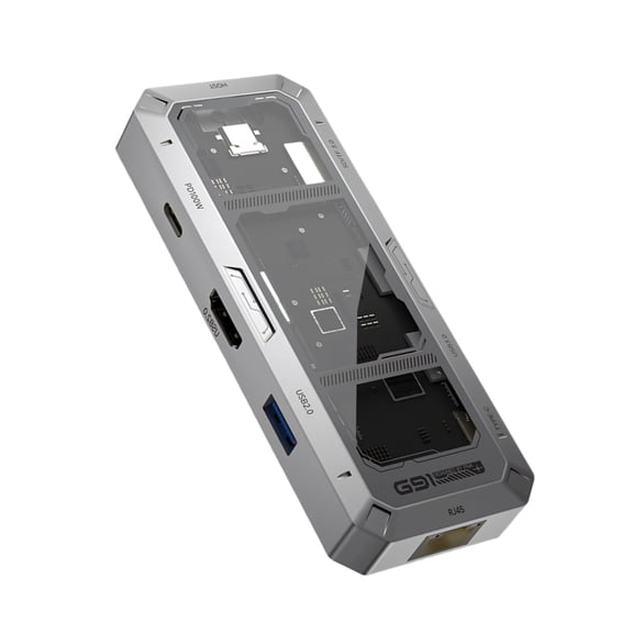 Whaledi Fast Speed 9 In 1 USB C Dock With Card Reader And 100W Power Delivery