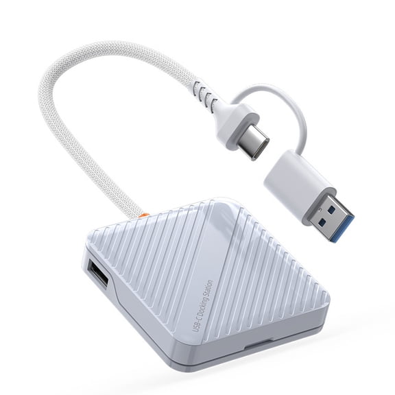 Whaledi Fast Speed Multiple Slot TF Card Reader With USB A And USB C Connectors