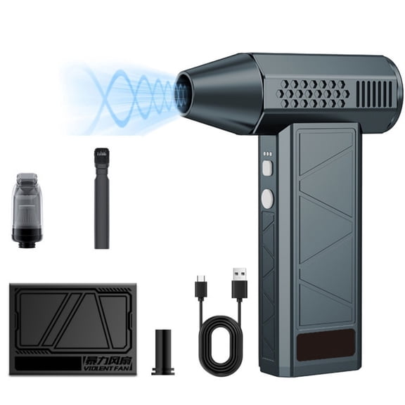 Whaledi Fast speed Cordless Air Duster 130000RPM for Computer Car Vacuum Packaging