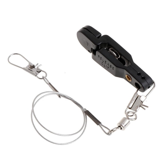 Whaledi Fishing Clip With Wire Rope Tension Release Planer Snap Grip Trolling Trigger Cl