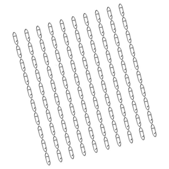 Whaledi Fishing Connector Clip 100 Pack for Lures Attachments and Tackle