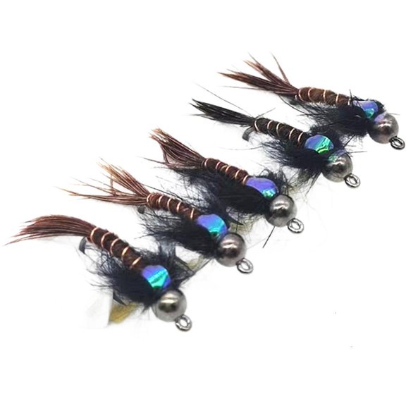 Whaledi Fishing Lures Realistic Nymph Design For Fly Fishing Ice Fishing