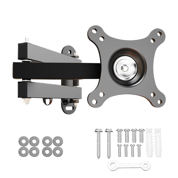 Whaledi Flexible TV Wall Mount Brackets 360 Degree Rotation for Flat Panel Displays