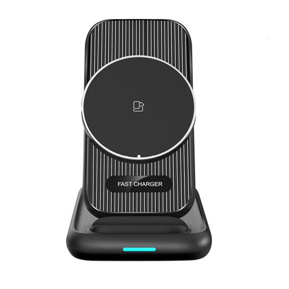 Whaledi Foldable Device Energy Stand with Induction Alignment & 15W Rapid Energy ABS