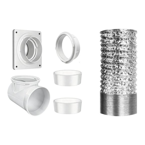 Whaledi Full Laundry Exhaust System Featuring Metal Plastic Build And Seals
