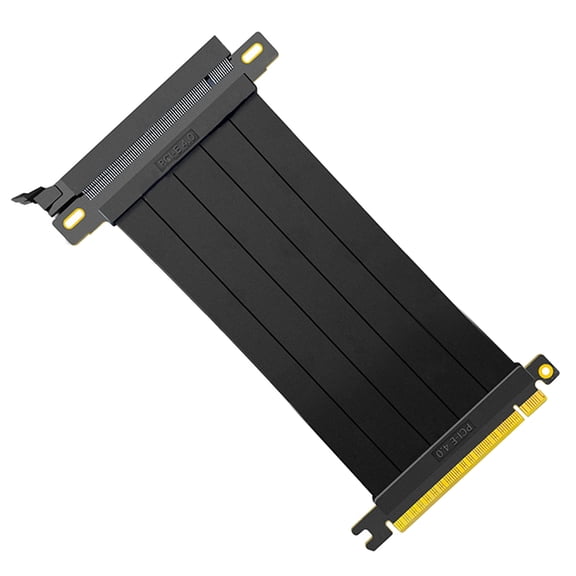 Whaledi Full Speed PCIE 4.0 X16 Riser Cable Graphics Card Extension for GPU Vertical