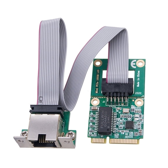 Whaledi Gigabit Ethernet Adapter RTL8111F Mini PCIe Networking Adapter 10/100/1000M