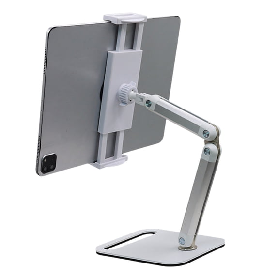 Whaledi Heavy Duty Tablets Clamp Holder With 360 Rotating Base Four Axises Adjustment