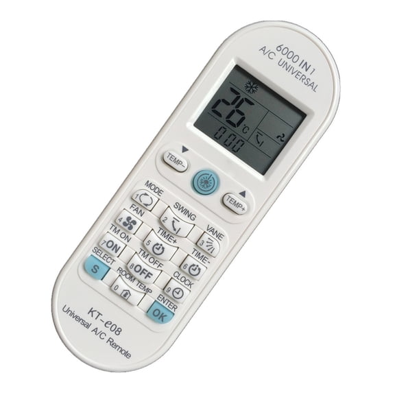 Whaledi Intelligent Air Conditioning LCD Controller English Version Remote Control