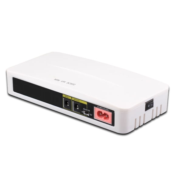 Whaledi Lithium Polymer Battery Backup 5500mAhx2 UPS Uninterruptible Power Supply