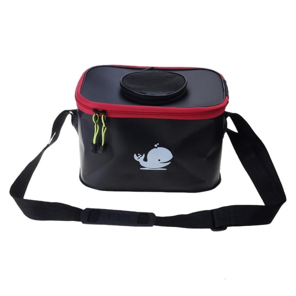 Whaledi Live Fish Baits Bucket Fishing Fish Box Portable EVA Bucket Fishing Accessory