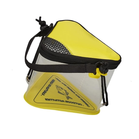 Whaledi Live Fish Bucket Live Baits Container Portable Water Pail Multifunctional