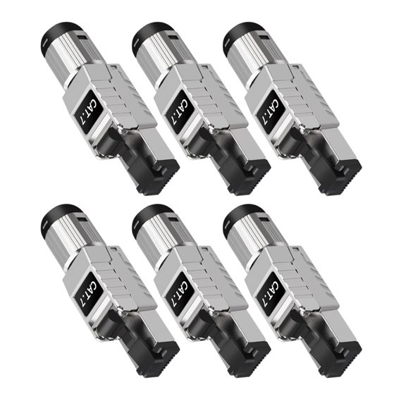 Whaledi Metal Cat7 Networking Plug Provides Superior Signal Quality For Office Use