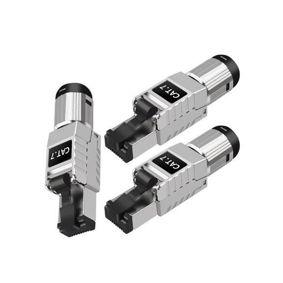 Whaledi Metal Cat7 Networking Plug Provides Superior Signal Quality For Office Use
