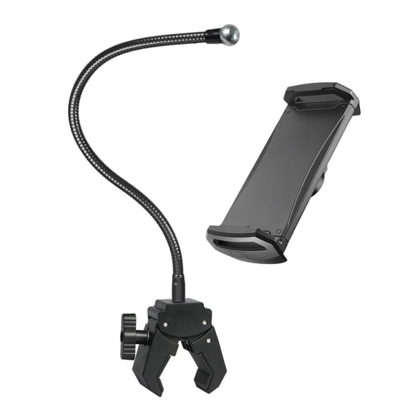 Whaledi Microphones Stand Mount Holder Mobile Tablets Live Streaming Adjustable Bracket