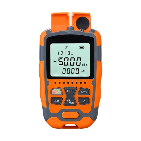 Whaledi Mini Opticals Power Meter Light Source Networking Cable Tester For Field Use
