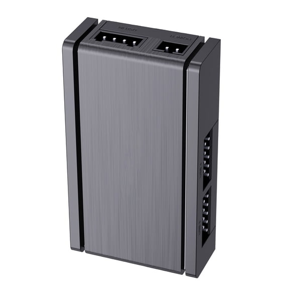 Whaledi MultiFunctional USB 2.0 Expansion Hub 4Port Satas Power Compactly Magnetic Design
