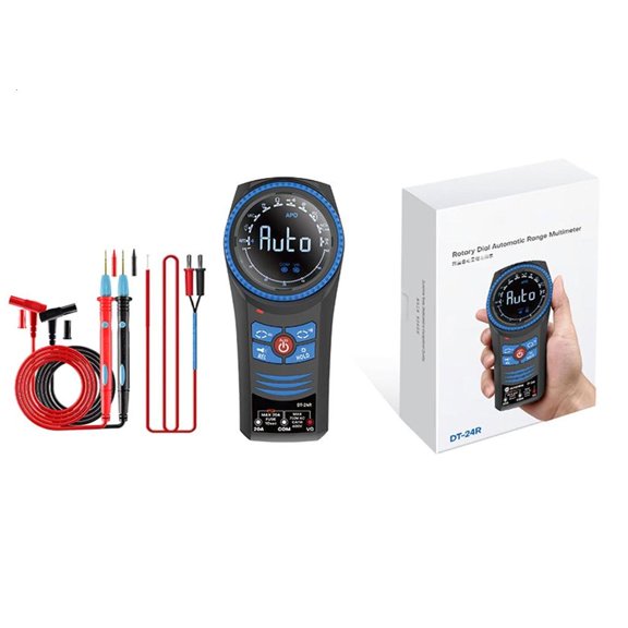 Whaledi Multimeter for Students & Hobbyists with Intelligent Auto Ranging Functionality