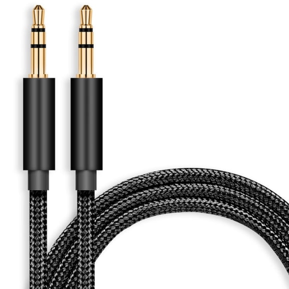 Whaledi Nylons Braideds 3.5mm to 3.5mm Sound Cable for Modern Consumer Electronics