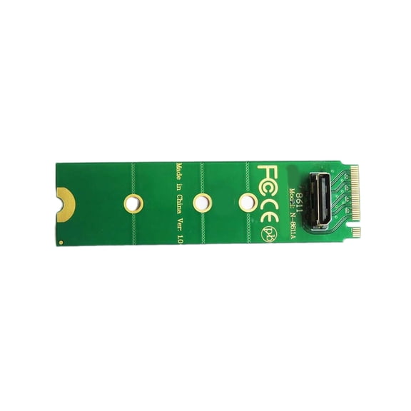 Whaledi PCIeX4 NVMe M.2 NGFF SSD to SFF-8611 SFF8611 Adapter Converter Card