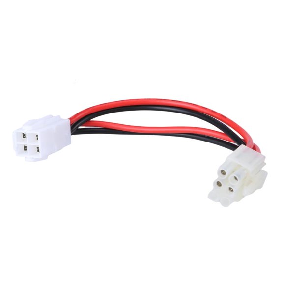 Whaledi PVC Power Cord Converter Adapter, 4 Pin To 6 Pin, For Amateur Radio Enthusiasts