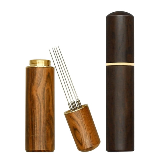 Whaledi Pack of 2 Espresso Distribution Tool Coffee Powder Needles Coffee Powder Mixer