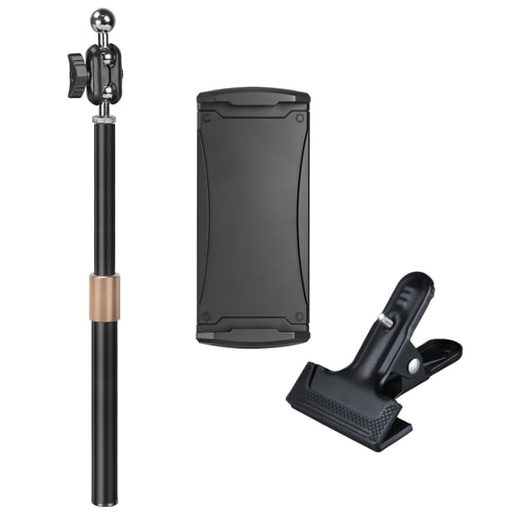 Whaledi Phone Mount Tablets Stand For Content Creation Heavy Duty Metal Construction