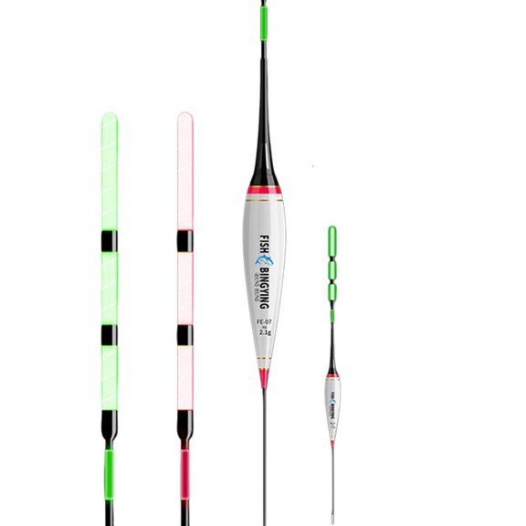 Whaledi Plastic Night Fishing Electronic Float with Energy Efficient LED Light