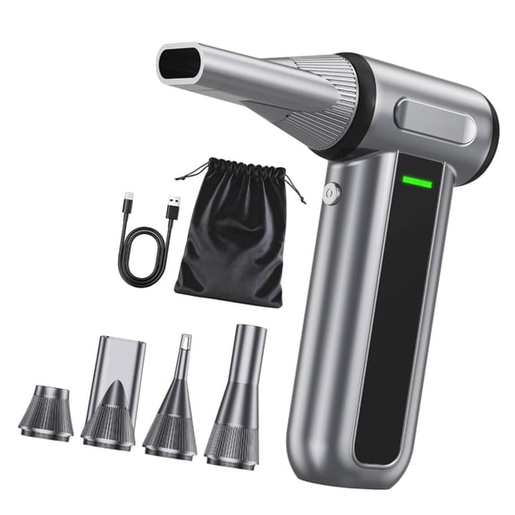 Whaledi Portable 130000RPM Electric Air Duster With USB C Charging For Home And Office