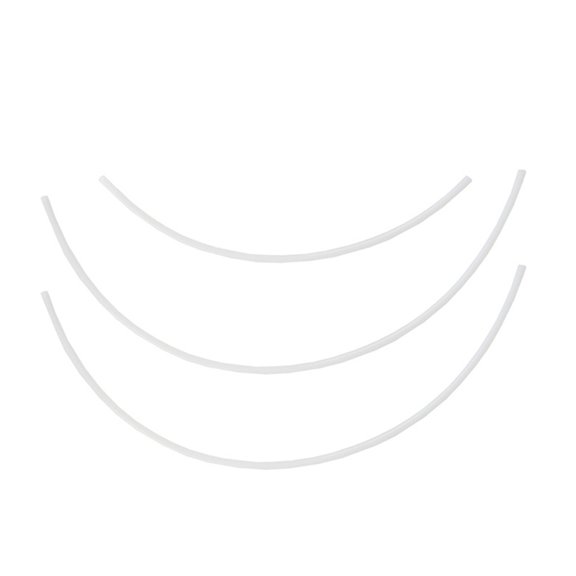Whaledi Precise Cut PTFE Tubing for P1p 3D Printing Accessory