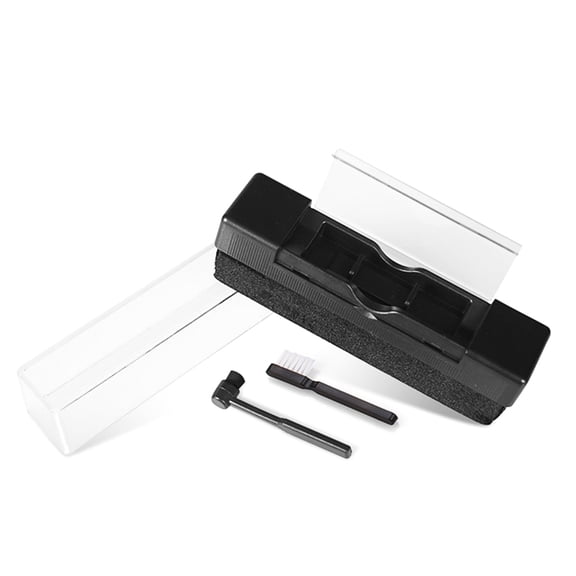 Whaledi Professional Anti Static Velvet Brush Vinyls Record Cleaning Brush Phonograph