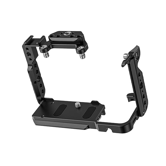 Whaledi Professional Camera Cage Camera Full Cage for FX2 Aluminum Video Rig