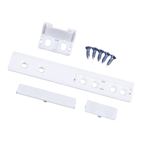 Whaledi Refrigerator Sliding Rails for Built In Fridge Smoothly Operations 50kg Load