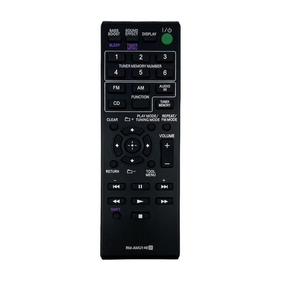 Whaledi Replacement Remote Control For RM-AMU149 RM-AMU171 Home Theater Receivers Wide Compatibility