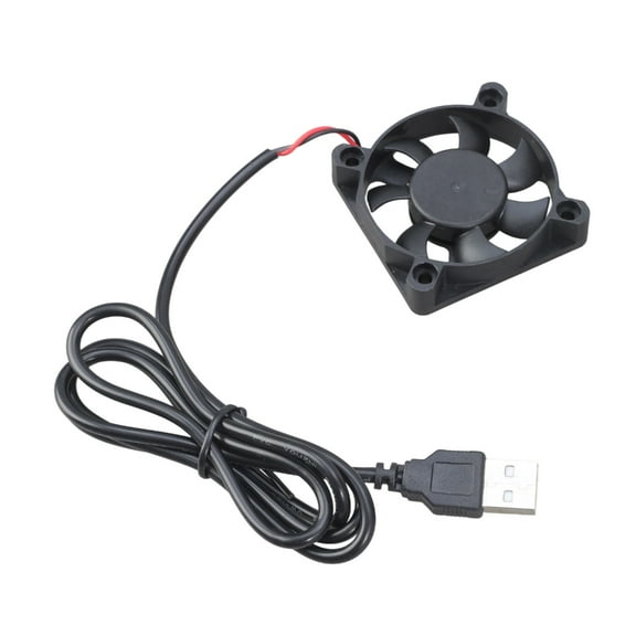 Whaledi Router Cooling Fan PC Cooling TV Box Quiet 5V USB Power 50mm Fan