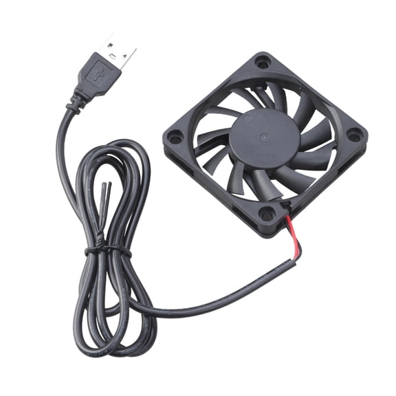 Whaledi Router Cooling Fan PC Cooling TV Box Quiet 5V USB Power 60mm Fan