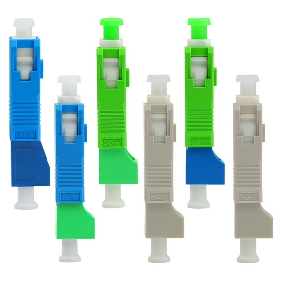 Whaledi SCto LC Adapter,SingleMode SCMale to LC Female Fiber Optic HybridAdapter